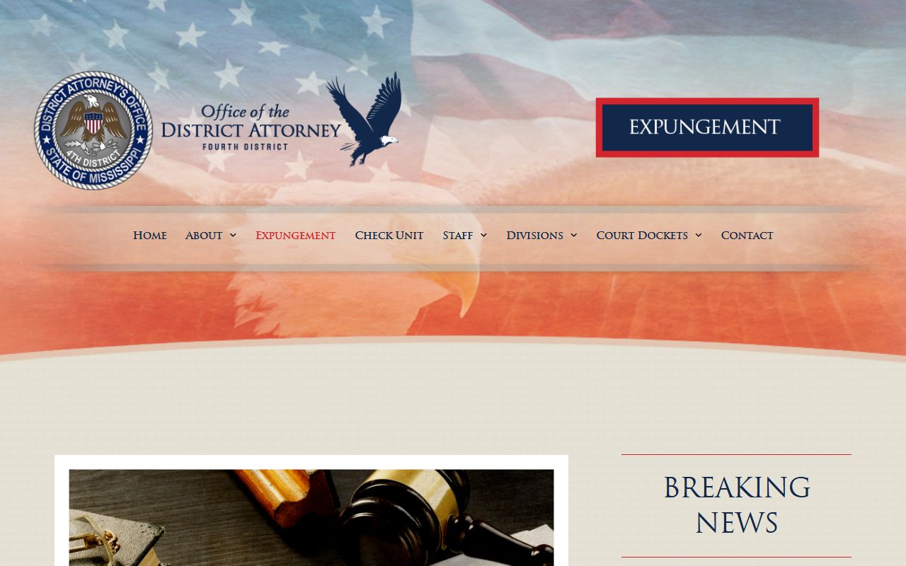 4th District expungement guide for Washington County criminal court records